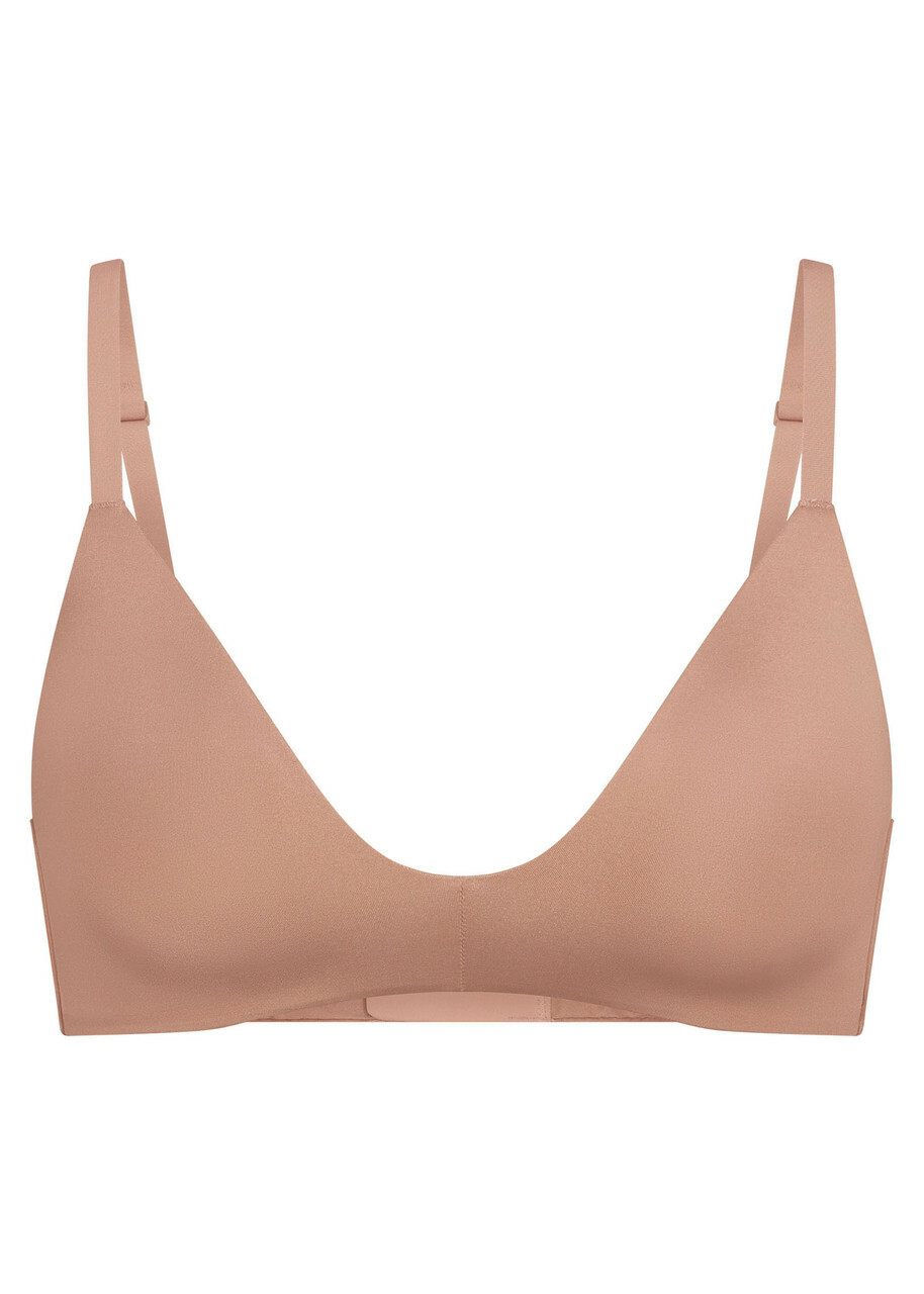 Skims Wireless Stretch-jersey T-shirt bra Light Brown