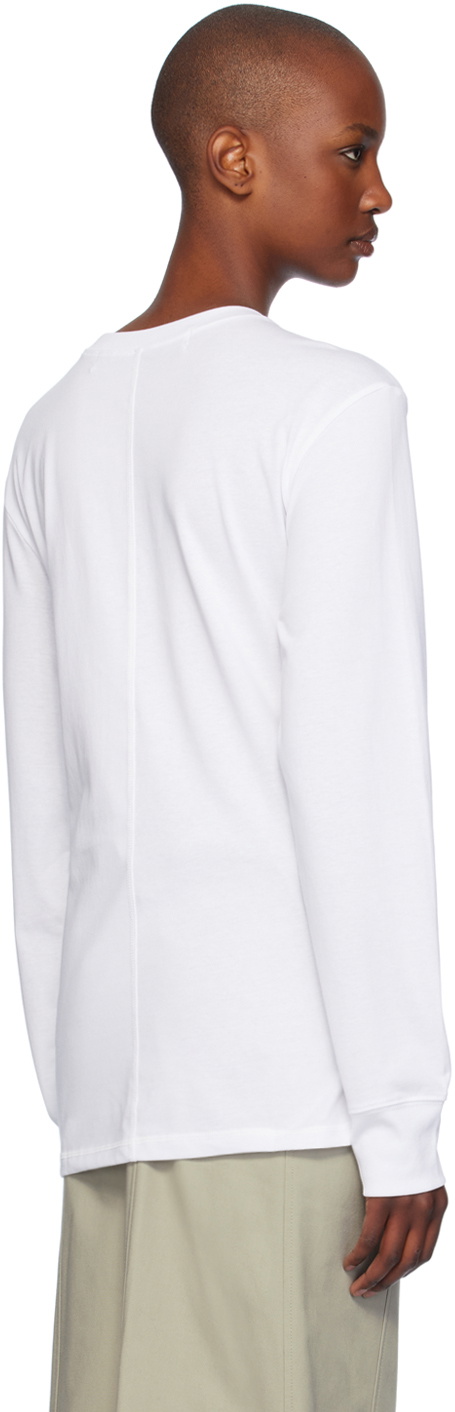 Tシャツ・カットソー OPEN YY_TheOpen Product TRIPLE KNOT CREW NECK TOP (WHITE) OPEN YY White Triple Knot Crew Neck T-shirt OPEN YY