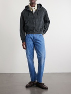 Remi Relief - Cotton-Twill Hooded Blouson Jacket - Gray