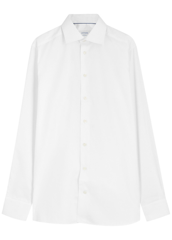 Photo: Eton Cotton-twill Shirt White