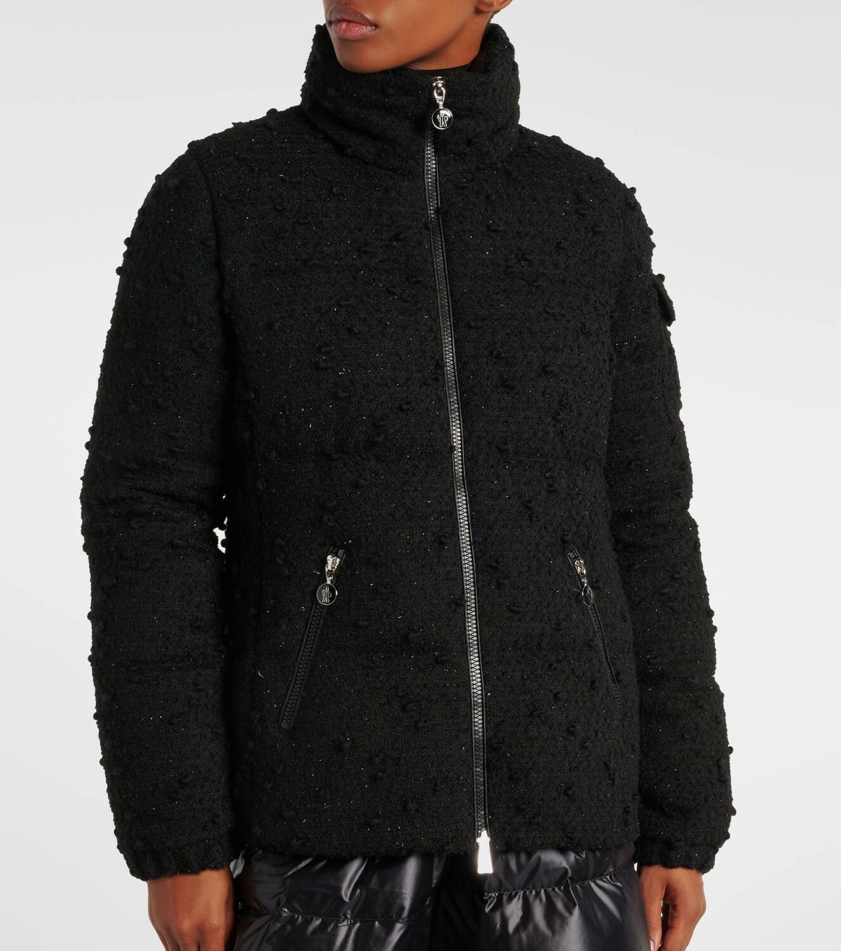 Moncler Fourmines tweed down jacket Moncler