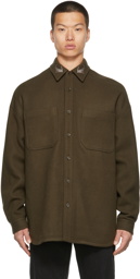 We11done Wool Oversized Shirt