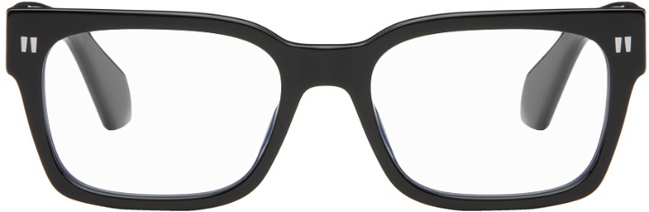 Photo: Off-White Black Optical Style 53 Glasses