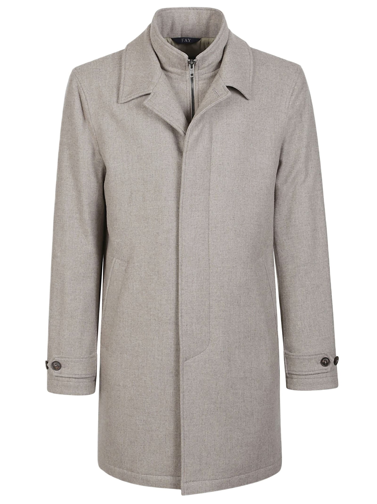 Fay Easy Morning Double Front Peacoat