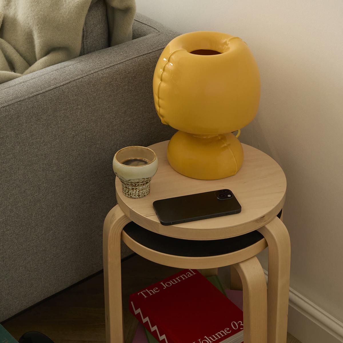 Home Studyo Freddy Lamp in Yolk Yellow 