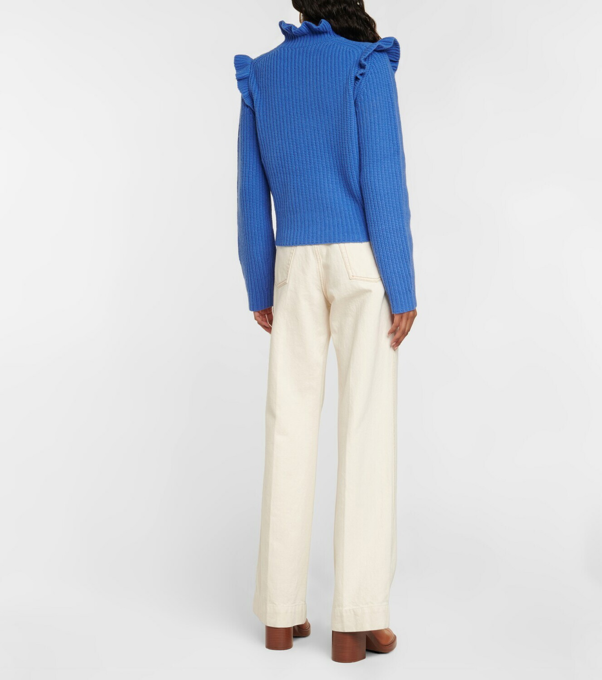 See By Chloe - Frilled wool-blend sweater