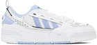 adidas Originals White & Blue Adi2000 Sneakers