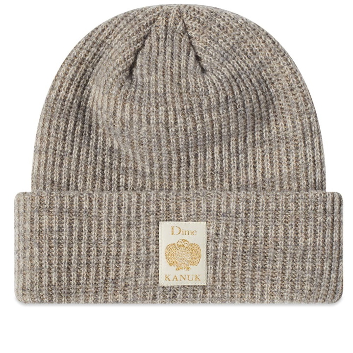 Photo: Dime x Kanuk Classic Wool Beanie in Dusty Heather Grey