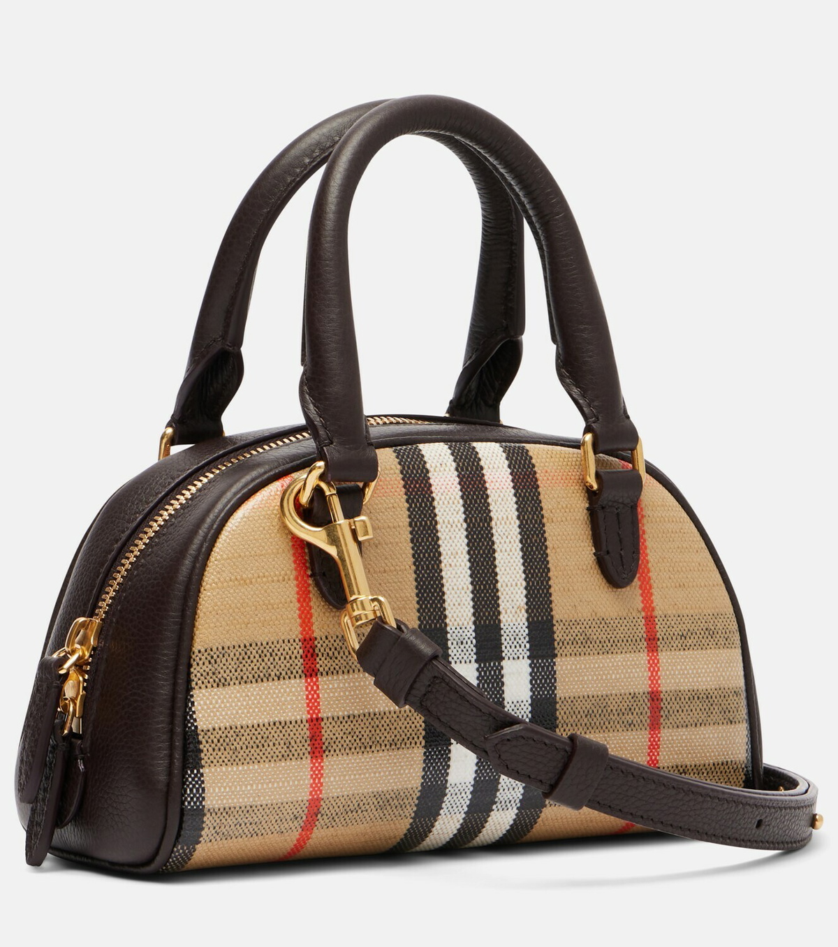 Burberry Highlands Mini Burberry Check tote bag