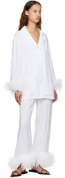 Sleeper White Party Pyjama Set