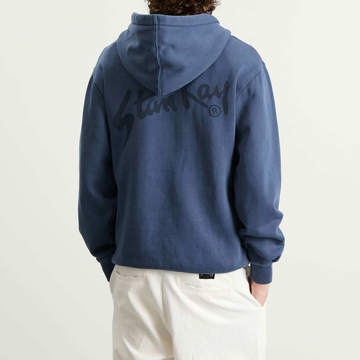 Stan Ray Men's Stan OG Hoodie in Washed Navy