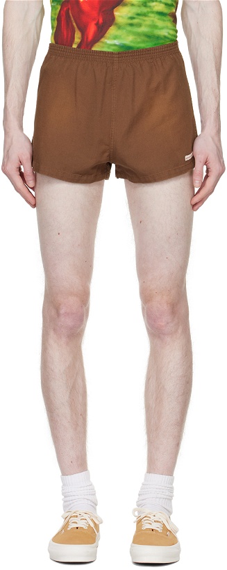 Photo: Stockholm (Surfboard) Club Brown Patch Shorts