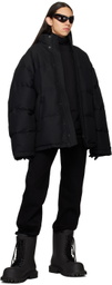 Balenciaga Black Care Label Sweatshirt