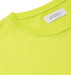 Saturdays NYC - Logo-Print Cotton-Jersey T-Shirt - Bright green