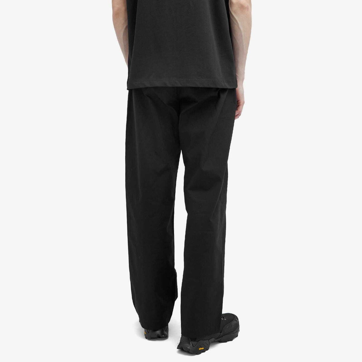 ROA Men's Oversized Chino Trousers in Black ROA ROA Men's Oversized Chino Trousers in Black ROA