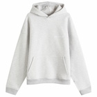 ANNIE HOOD Men's Logo Hoodie in Grey
