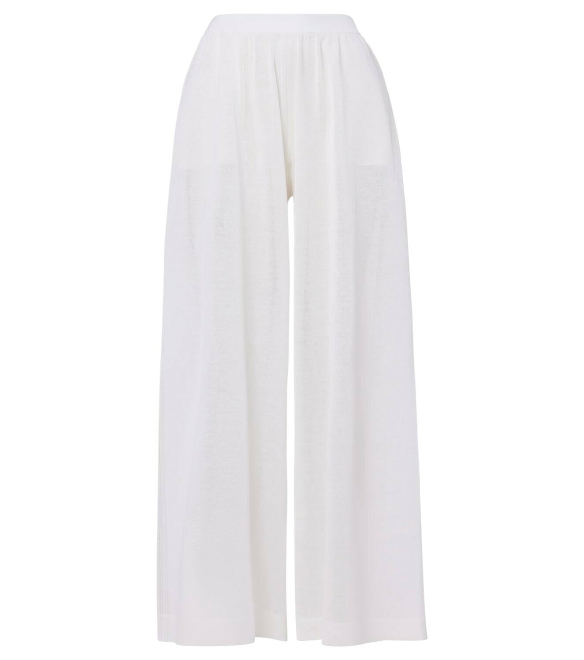 ボトムスその他 Alaia Light grey Peplum trousers Green Semi-Sheer Peplum Trousers | ALAIA - Antonia