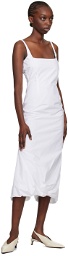 16Arlington White Sidd Midi Dress