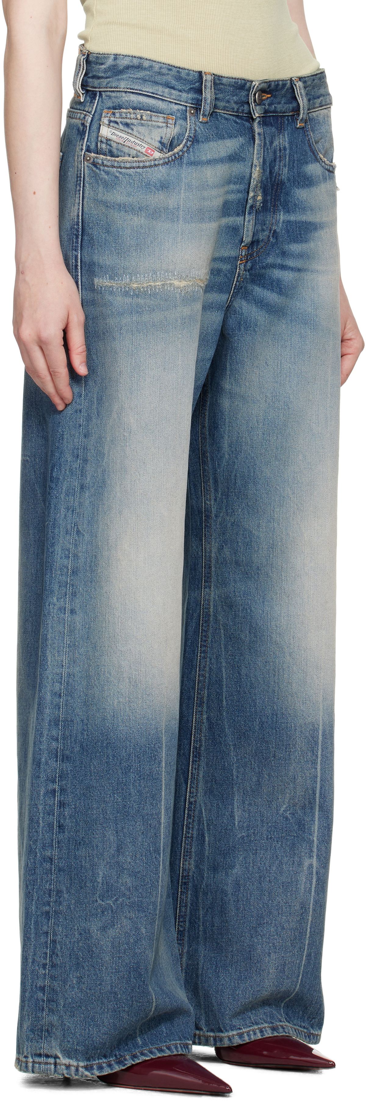 Diesel Blue Relaxed 1996 D-Sire 09l47 Jeans Diesel