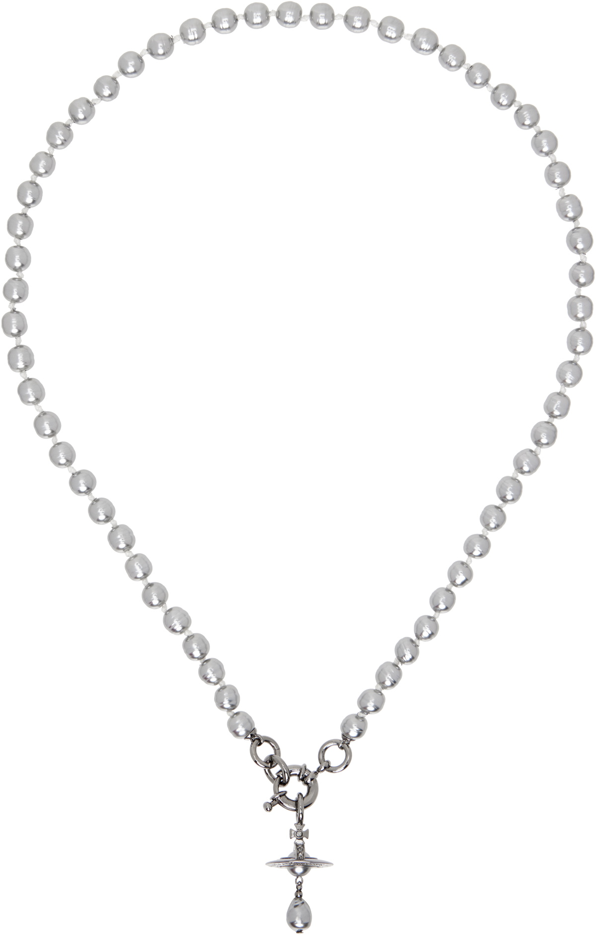 Vivienne Westwood Silver Eunice Pendant Necklace Vivienne Westwood