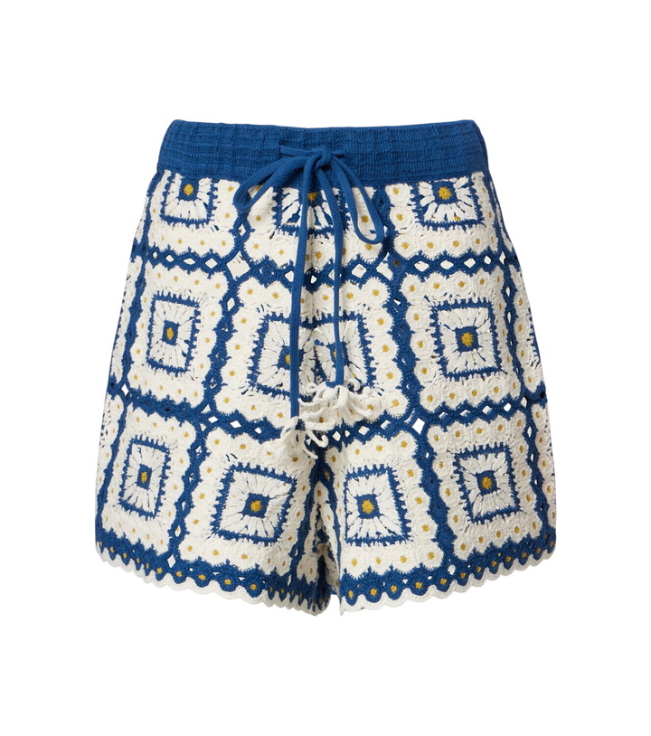 Photo: Alémais Dolly crochet cotton shorts