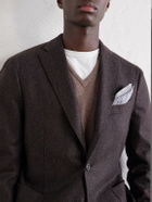 Boglioli - Virgin Wool-Flannel Suit Jacket - Gray