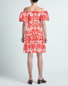 Borgo De Nor Womens Mini dress in Tomato red