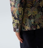 Etro Roma printed wool-blend blazer
