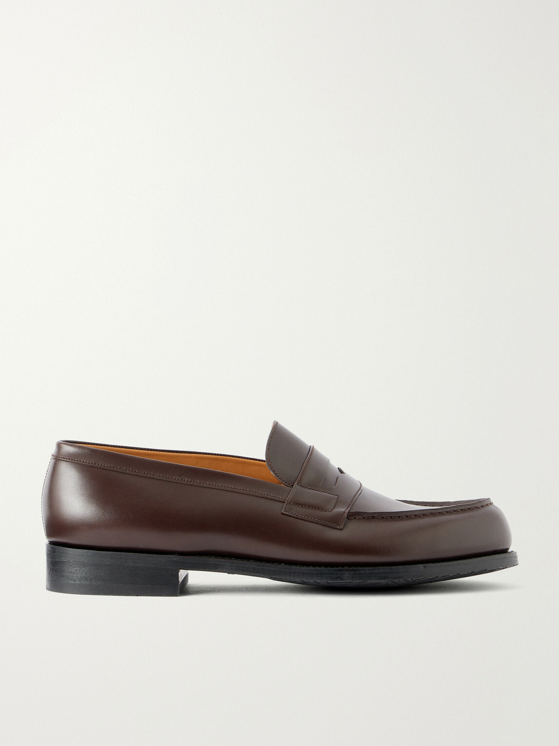 J.M. Weston - 180 Leather Penny Loafers - Brown