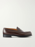 J.M. Weston - 180 Leather Penny Loafers - Brown