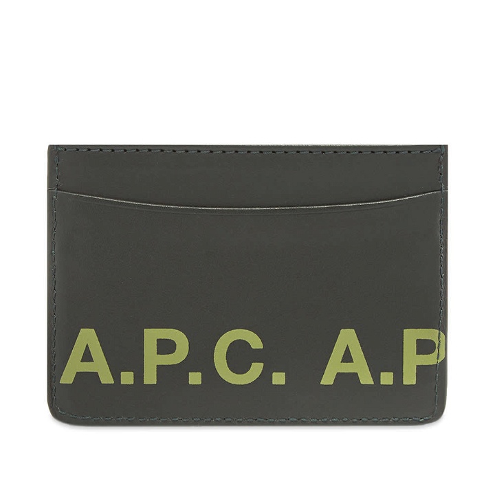 Photo: A.P.C. Logo Card Holder