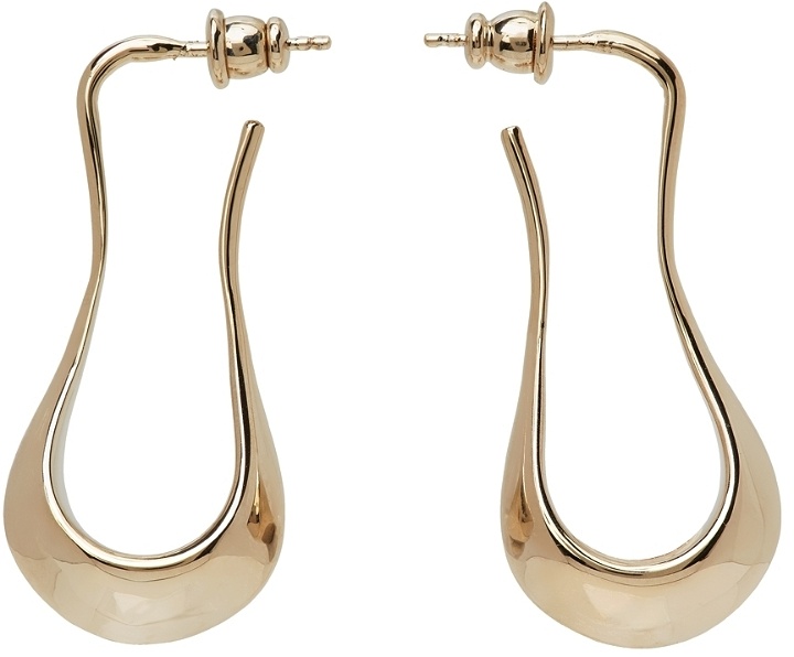 Photo: Lemaire Gold Short Drop Earrings