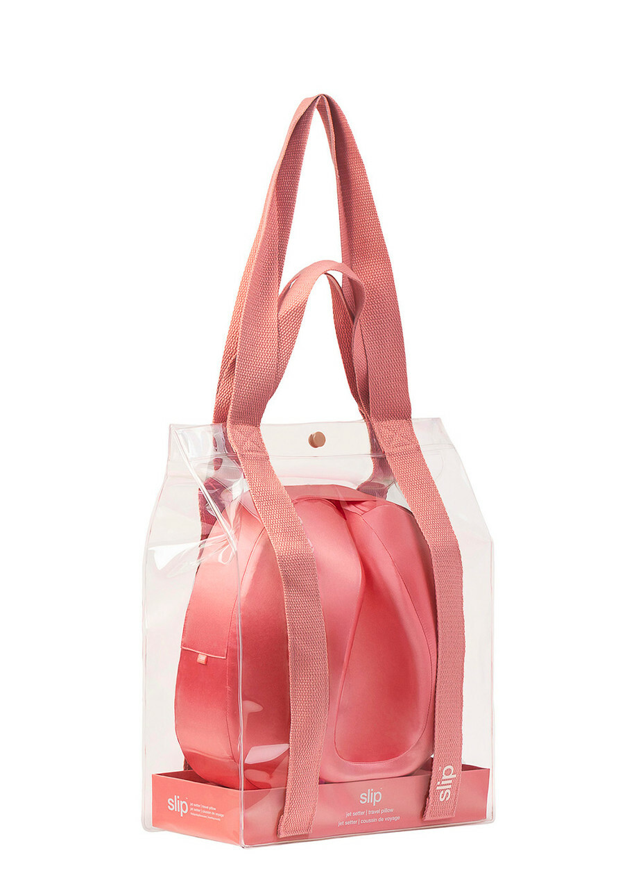 Slip Jet Setter Travel Pillow - Blush