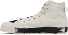 Y-3 Off-White & Black Nizza Hi Sneakers