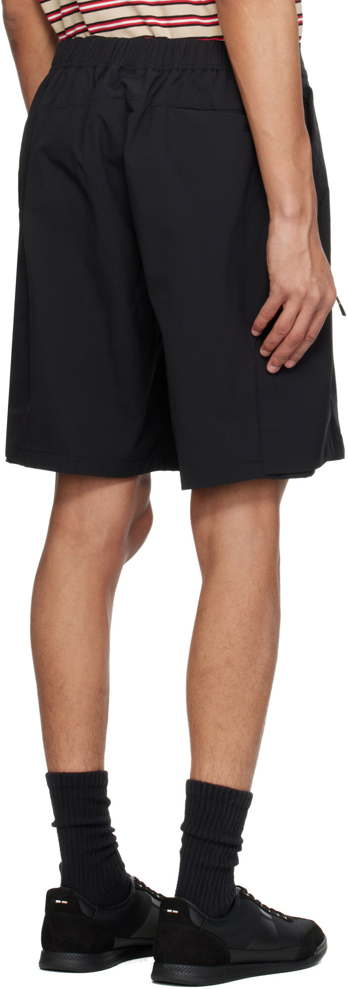 BOSS Black Zip Pocket Shorts