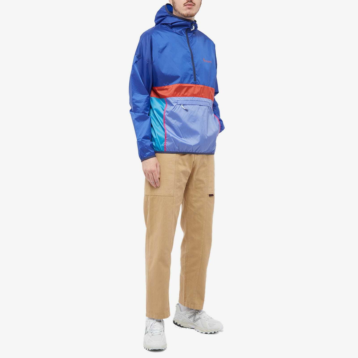 Cotopaxi Men's Teca Half-Zip Windbreaker in Dance Moves