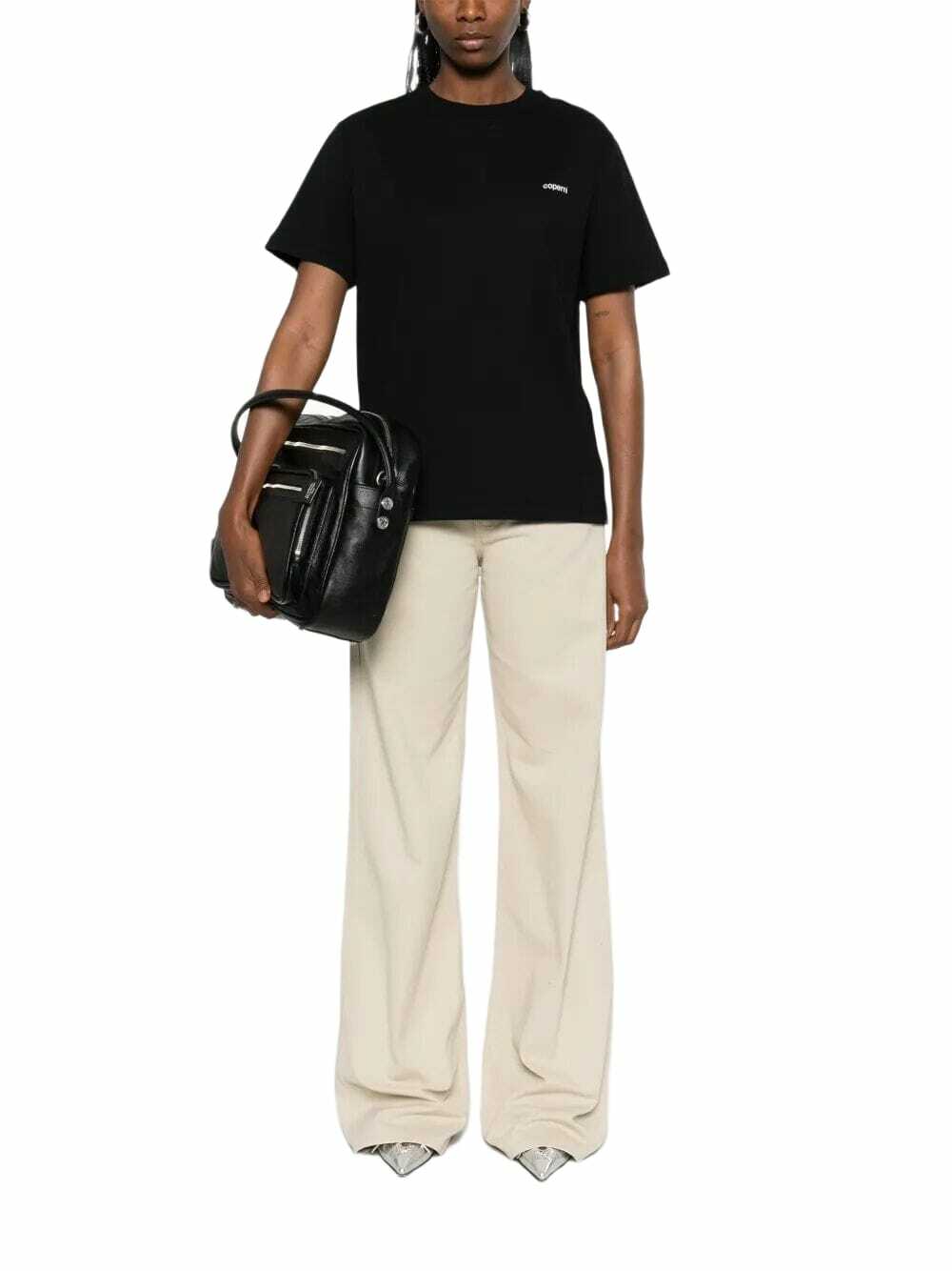 Coperni Logo Boxy Organic Cotton T-shirt