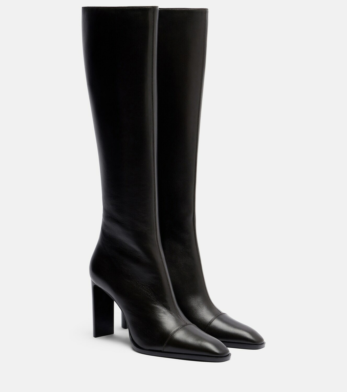 Saint Laurent Venetia leather knee-high boots