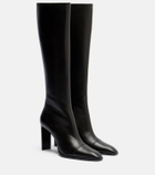 Saint Laurent Venetia leather knee-high boots