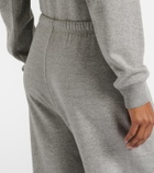 The Row Kohana cotton and cashmere sweatpants