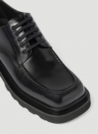 Dolce & Gabbana Brushed Leather Derby Shoes