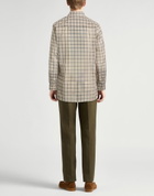 Agnona Mens Shirt Khaki