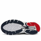 Adidas Women's x Sporty & Rich Adistar Cushion in White/Night Indigo/Collegiate Red