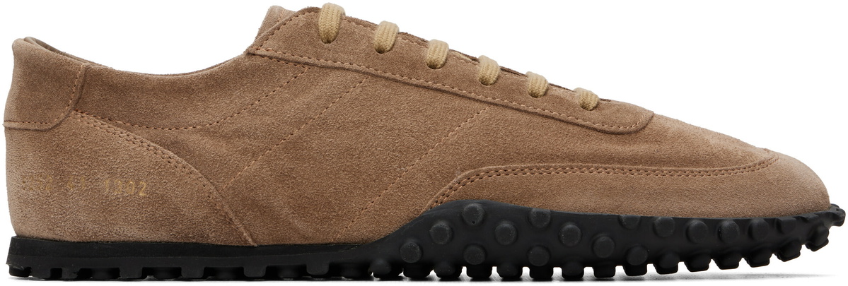 Common Projects Tan Minimal Runner Seventy Sneakers