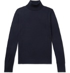 Officine Generale - Nina Virgin Wool Rollneck Sweater - Blue