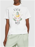 CASABLANCA - Casa Way Print Organic Cotton T-shirt