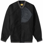 Dime Men's Letterman Wool Jacket in Black