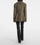AG Jeans Sophie leather bootcut pants