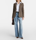Ralph Lauren Collection Hailey wool, silk, and cashmere blazer