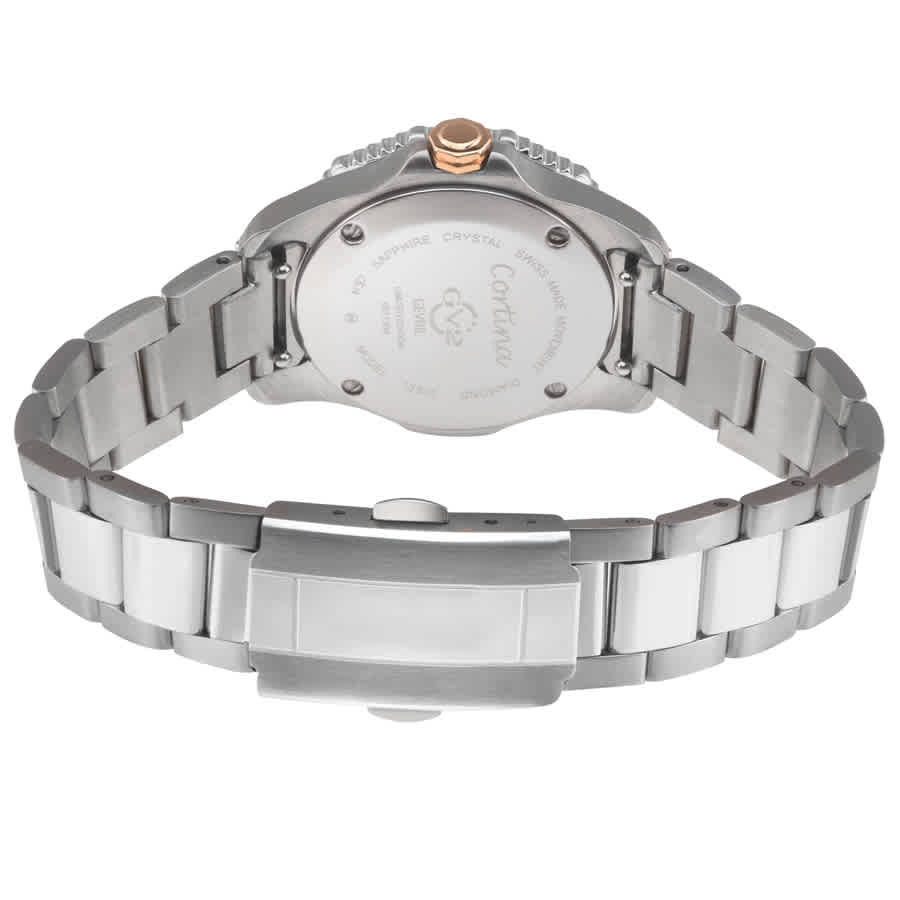 GV2 by Gevril Cortina Quartz Diamond Ladies Watch 13500B